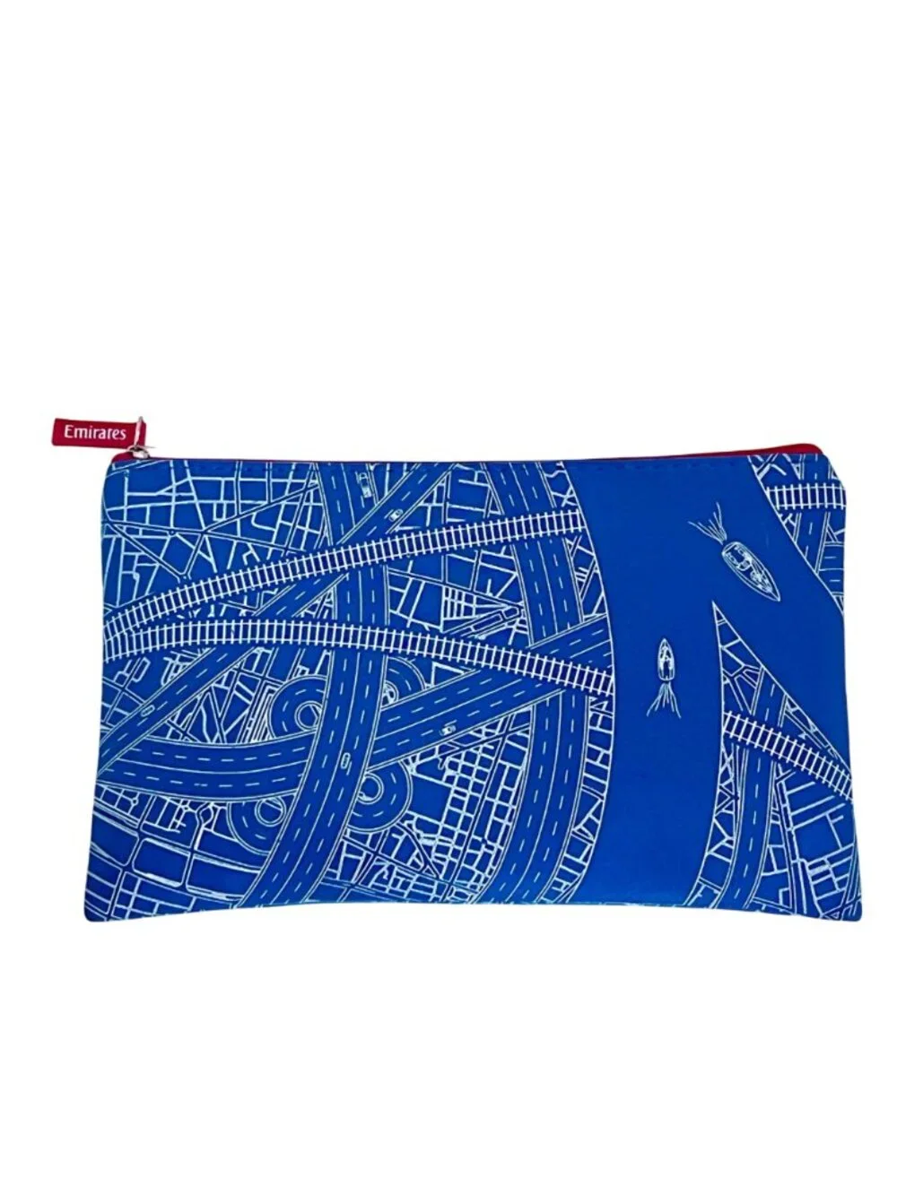 Emirates Blue Toiletry Travel Kit Eye Mask Socks Toothbrush Earplugs